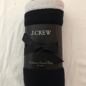 J CREW Cashmere Oversized Travel Wrap